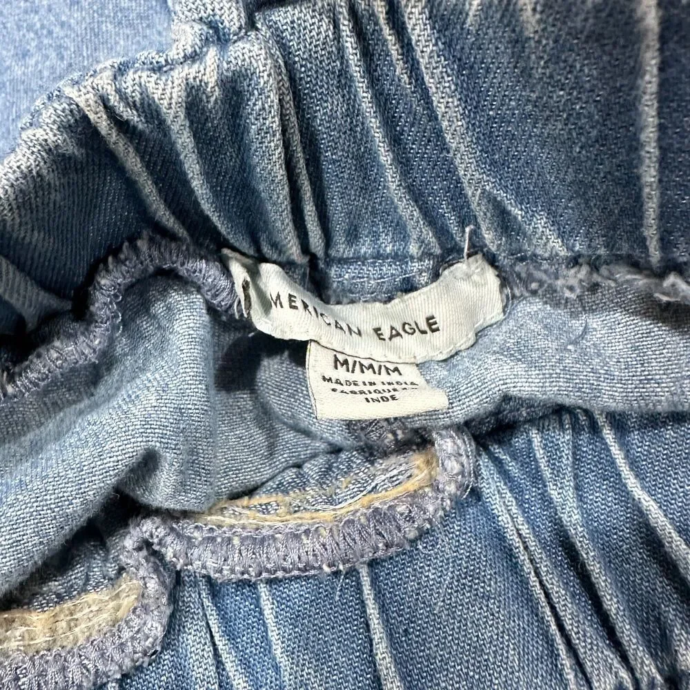 American Eagle Shorts Size M Blue 100 Cotton 2